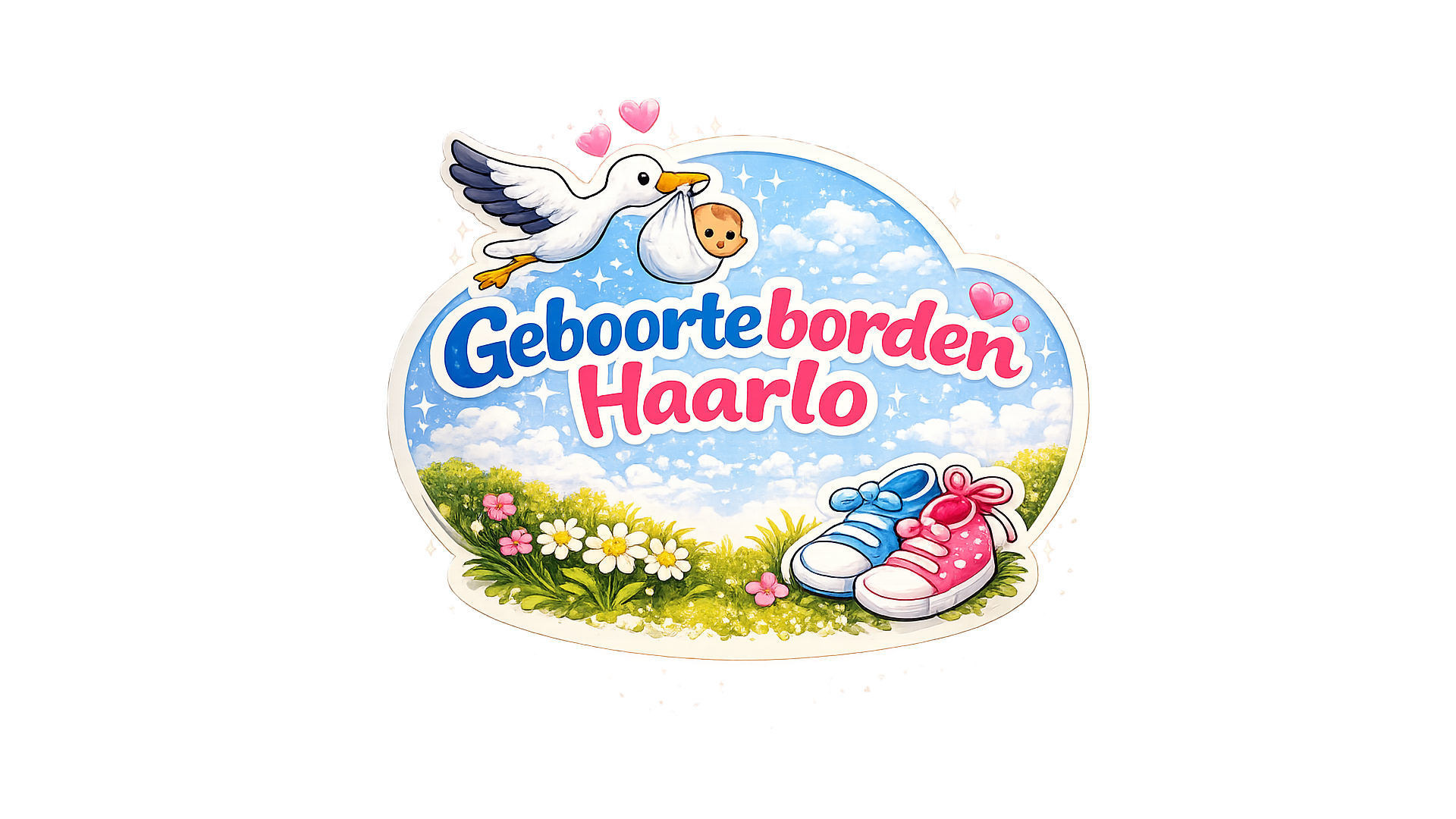 logo Geboorteborden Haarlo - De plek voor het huren van een geboortebord